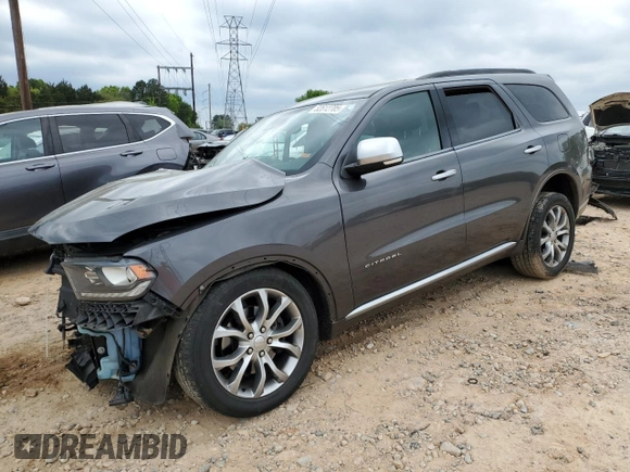 2017 Dodge Durango Citadel Anodized Platinum с VIN 1C4SDJET8HC753128, выставлен на аукционе Copart как лот 52612705 с пробегом 169 608 миль миль и Списание • Salvage title. История ставок и продаж доступна на DreamBid. Изображение 1.