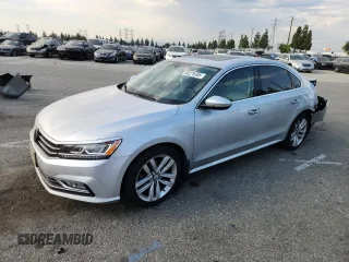 2017 Volkswagen Passat SE with VIN 1VWGT7A39HC059837, listed as a Copart auction lot 65276385 with 134,662 mi miles and Salvage title. Bid and sale history available at DreamBid. Image 1.