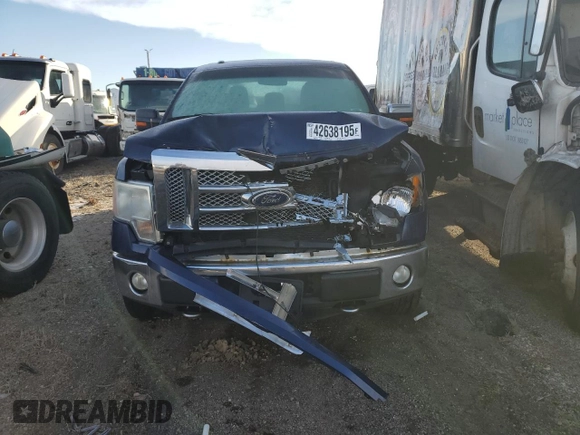 2011 Ford F-150 XL with VIN 1FTFW1EF4BFA08758, listed as a Copart auction lot 42638195 with 255,411 mi miles and Clean Title. Bid and sale history available at carsss.com. Image 5.