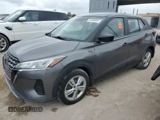 2021 Nissan Kicks S z VIN 3N1CP5BV3ML514595, wystawiony jako Copart lot #55380955 z przebiegiem Nie podano mil oraz Szkoda całkowita • Salvage title. Historia ofert i sprzedaży dostępna na DreamBid. Obrazek 1.