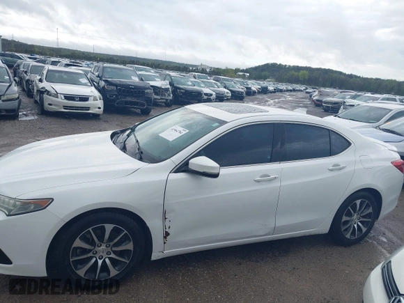 2015 Acura TLX with VIN 19UUB1F39FA020674, listed as a IAAI auction lot 41964784 with 98,579 mi miles and . Bid and sale history available at carsss.com. Image 18.