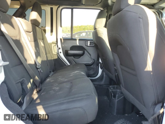 2020 Jeep Wrangler Unlimited Sport Altitude with VIN 1C4HJXDN5LW316624, listed as a Copart auction lot 75892504 with 87,273 mi miles and Salvage title. Bid and sale history available at DreamBid. Image 11.