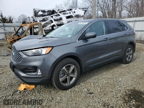 2024 Ford Edge SEL with VIN 2FMPK4J96RBA61650, listed as a Copart auction lot 45419415 with 3,575 mi miles and Salvage Title. Bid and sale history available at carsss.com. Image 1.