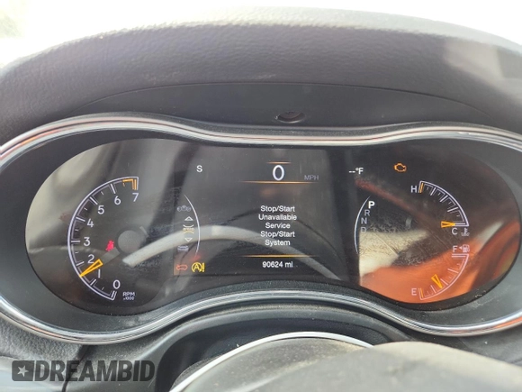 2020 Jeep Grand Cherokee Limited with VIN 1C4RJFBG1LC374959, listed as a Copart auction lot 65208695 with 90,624 mi miles and Non repairable. Bid and sale history available at DreamBid. Image 9.