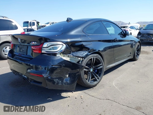 2018 BMW M4 z VIN WBS4Y9C57JAC86023, wystawiony jako IAAI lot #41858452 z przebiegiem 95 640 mil mil oraz . Historia ofert i sprzedaży dostępna na DreamBid. Obrazek 4.