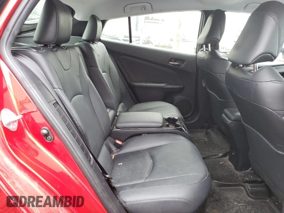 2017 Toyota Prius Plus with VIN JTDKARFP6H3035781, listed as a Copart auction lot 61357615 with 84,073 mi miles and Salvage title. Bid and sale history available at DreamBid. Image 10.