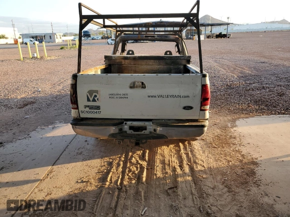 2003 Ford F-250 XL with VIN 3FTNF20L23MB33841, listed as a Copart auction lot 55350945 with Not provided miles and Salvage title. Bid and sale history available at DreamBid. Image 10.