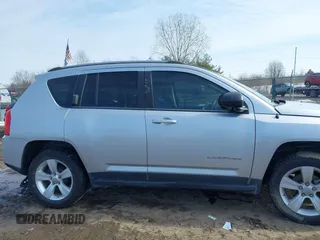 2012 Jeep Compass Sport with VIN 1C4NJCBA3CD601569, listed as a IAAI auction lot 41606565 with 126,630 mi miles. Bid and sale history available at carsss.com. Image 13.