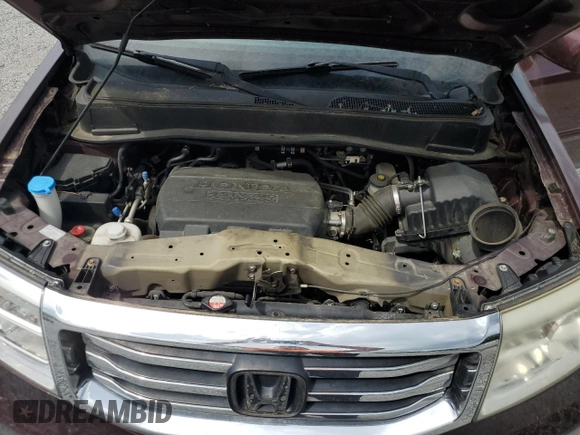2013 Honda Pilot EX-L with VIN 5FNYF3H56DB005360, listed as a Copart auction lot 55583715 with Not Provided miles and Clean Title. Bid and sale history available at DreamBid. Image 12.