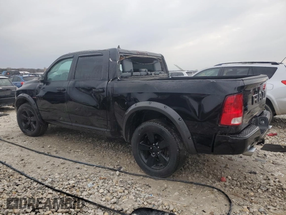 2019 Ram 1500 Tradesman z VIN 1C6RR7KT9KS747897, wystawiony jako Copart lot #51768825 z przebiegiem 74 090 mil mil oraz Czysty tytuł • Clean title. Historia ofert i sprzedaży dostępna na DreamBid. Obrazek 2.