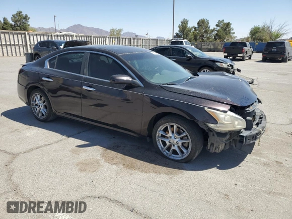 2010 Nissan Maxima S with VIN 1N4AA5AP7AC813268, listed as a Copart auction lot 55102405 with 173,033 mi miles and Salvage title. Bid and sale history available at DreamBid. Image 4.