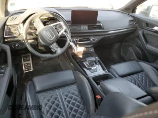 2021 Audi SQ5 Premium Plus with VIN WA1B4AFY7M2035672, listed as a Copart auction lot 74960434 with 25,217 mi miles and Salvage Title. Bid and sale history available at DreamBid. Image 8.