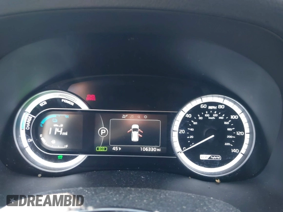 2018 Kia Niro LX with VIN KNDCB3LC1J5114060, listed as a IAAI auction lot 41326850 with 106,330 mi miles. Bid and sale history available at carsss.com. Image 7.