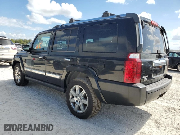 2008 Jeep Commander Overland with VIN 1J8HG68298C167984, listed as a Copart auction lot 75114134 with 0 mi miles and Salvage Title. Bid and sale history available at carsss.com. Image 2.