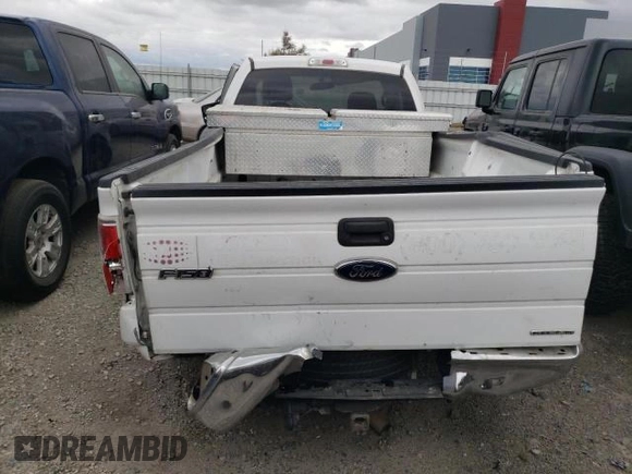2014 Ford F-150 XL with VIN 1FTMF1CM6EKD18186, listed as a Copart auction lot 61615745 with Not provided miles and Salvage title. Bid and sale history available at DreamBid. Image 6.
