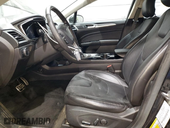 2014 Ford Fusion Titanium Hybrid with VIN 3FA6P0RU8ER238087, listed as a Copart auction lot 52515995 with Not provided miles and Salvage title. Bid and sale history available at DreamBid. Image 7.