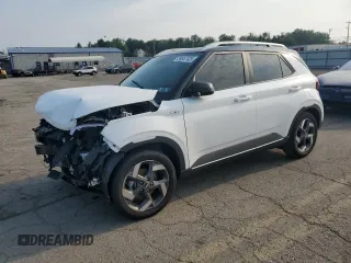 2024 Hyundai Venue Limited with VIN KMHRC8A30RU279778, listed as a Copart auction lot 59557425 with 5,838 mi miles and Salvage title. Bid and sale history available at DreamBid. Image 1.