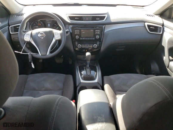 2016 Nissan Rogue SV with VIN KNMAT2MV6GP618616, listed as a Copart auction lot 44461575 with 68,804 mi miles and Salvage Title. Bid and sale history available at carsss.com. Image 8.