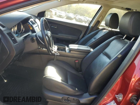 2014 Mazda CX-9 Touring with VIN JM3TB3CA2E0445013, listed as a Copart auction lot 50693345 with 111,117 mi miles and Salvage Title. Bid and sale history available at carsss.com. Image 7.