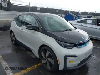 2019 BMW i3 with VIN WBY8P4C58K7E53825, listed as a IAAI auction lot 41794881 with 1 mi miles. Bid and sale history available at carsss.com. Image 1.