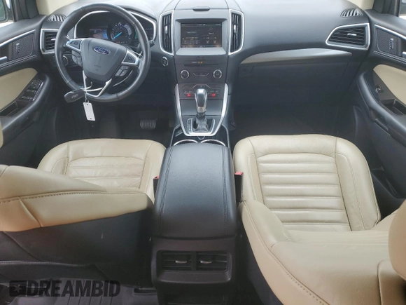 2015 Ford Edge SEL with VIN 2FMTK3J87FBC27296, listed as a Copart auction lot 45955775 with 157,480 mi miles and Salvage Title. Bid and sale history available at carsss.com. Image 8.