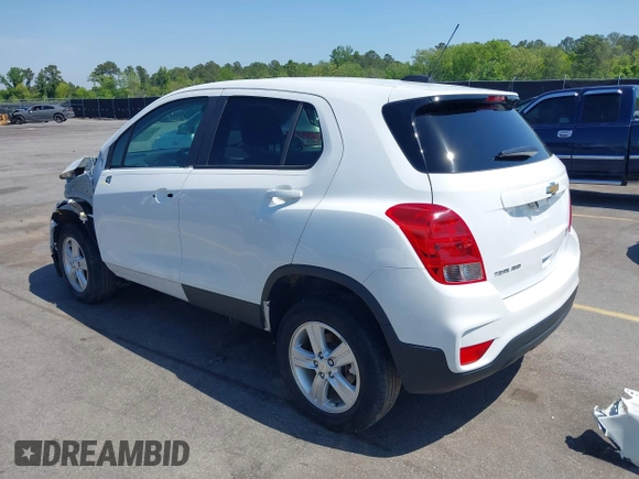 2022 Chevrolet Trax LS z VIN KL7CJNSM5NB544459, wystawiony jako IAAI lot #41995429 z przebiegiem 54 609 mil mil oraz . Historia ofert i sprzedaży dostępna na DreamBid. Obrazek 3.
