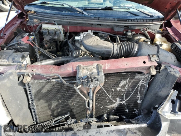 2006 Ford F-150 STX with VIN 1FTRX12W46NB75180, listed as a Copart auction lot 48231805 with 201,540 mi miles and Salvage Title. Bid and sale history available at carsss.com. Image 11.