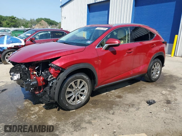 2019 Lexus NX 300 with VIN JTJBARBZ9K2217234, listed as a Copart auction lot 61817155 with 45,422 mi miles and Salvage title. Bid and sale history available at DreamBid. Image 1.