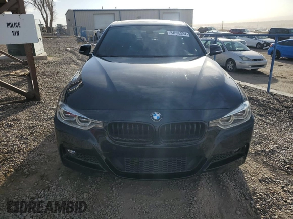 2017 BMW 3 Series 340i xDrive with VIN WBA8B7G38HNU37620, listed as a Copart auction lot 84096854 with 46,940 mi miles and Salvage title. Bid and sale history available at DreamBid. Image 5.