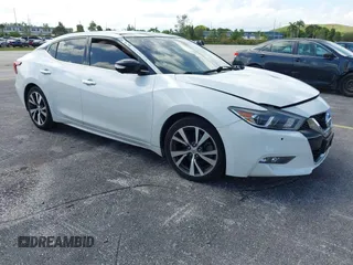 2016 Nissan Maxima Platinum with VIN 1N4AA6AP5GC382217, listed as a IAAI auction lot 42658335 with 62,458 mi miles and . Bid and sale history available at DreamBid. Image 1.