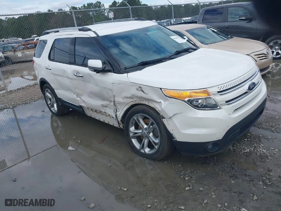 2015 Ford Explorer Limited with VIN 1FM5K7F89FGB06819, listed as a IAAI auction lot 41600497 with 87,652 mi miles. Bid and sale history available at carsss.com. Image 1.