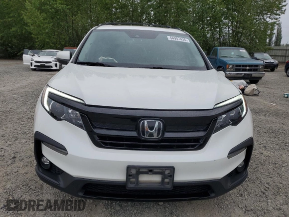 2021 Honda Pilot Special Edition with VIN 5FNYF6H29MB062742, listed as a Copart auction lot 54957435 with 66,915 mi miles and Salvage Title. Bid and sale history available at DreamBid. Image 5.