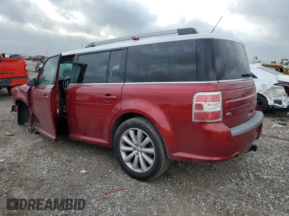 2013 Ford Flex SEL z VIN 2FMGK5C83DBD38371, wystawiony jako Copart lot #50959765 z przebiegiem Nie podano mil oraz Szkoda całkowita • Salvage title. Historia ofert i sprzedaży dostępna na DreamBid. Obrazek 2.