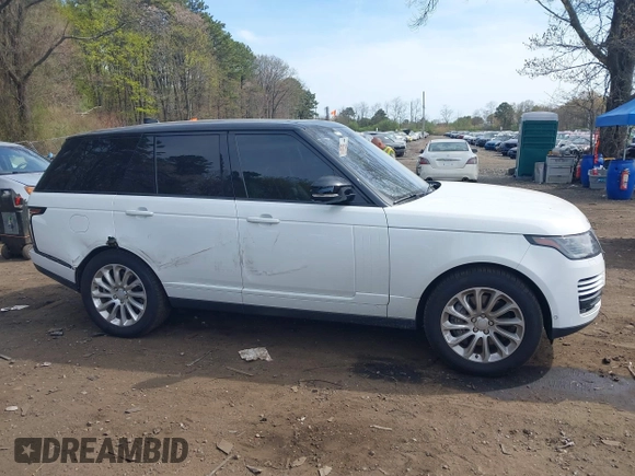 2019 Land Rover Range Rover HSE with VIN SALGS2SV4KA557464, listed as a IAAI auction lot 42115815 with 43,995 mi miles and . Bid and sale history available at DreamBid. Image 13.