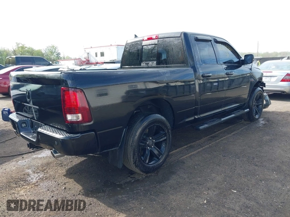 2016 Ram 1500 Sport with VIN 1C6RR7HT7GS219614, listed as a IAAI auction lot 42063060 with 85,416 mi miles and . Bid and sale history available at DreamBid. Image 4.
