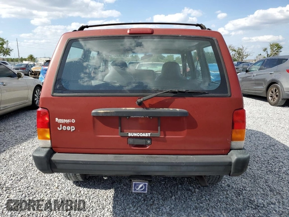 1998 Jeep Cherokee Sport with VIN 1J4FT68S4WL270134, listed as a Copart auction lot 51019695 with 246,945 mi miles and Non Repairable. Bid and sale history available at carsss.com. Image 6.