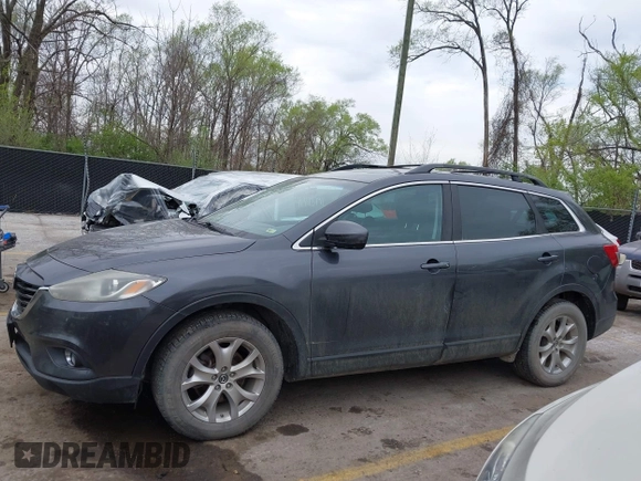 2015 Mazda CX-9 Touring with VIN JM3TB3CA3F0460864, listed as a IAAI auction lot 41944957 with 242,100 mi miles. Bid and sale history available at carsss.com. Image 14.