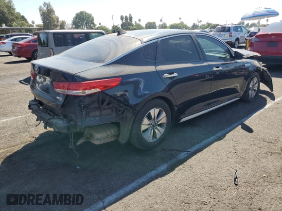 2018 Kia Optima Hybrid Premium with VIN KNAGT4LE3J5024959, listed as a Copart auction lot 69483524 with 116,368 mi miles and Salvage Title. Bid and sale history available at carsss.com. Image 3.