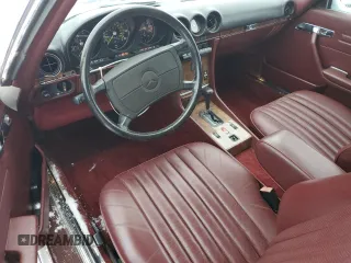 1986 Mercedes-Benz 560 SL with VIN WDBBA48D8GA042178, listed as a Copart auction lot 41809525 with 80,788 mi miles and Salvage Title. Bid and sale history available at DreamBid. Image 8.