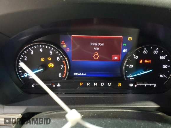 2020 Ford Explorer Limited with VIN 1FM5K7FWXLGC30852, listed as a Copart auction lot 46270785 with 39,341 mi miles and Salvage Title. Bid and sale history available at DreamBid. Image 9.