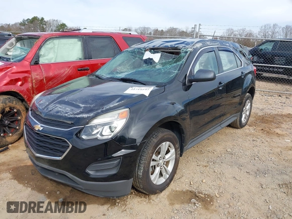 2016 Chevrolet Equinox LS with VIN 2GNALBEK7G6132134, listed as a IAAI auction lot 41719542 with 69,201 mi miles and . Bid and sale history available at carsss.com. Image 17.