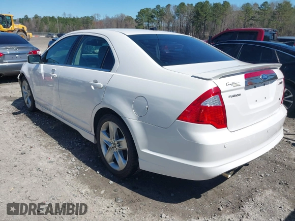 2011 Ford Fusion SPORT with VIN 3FAHP0KC1BR278937, listed as a IAAI auction lot 41814087 with 177,272 mi miles. Bid and sale history available at carsss.com. Image 3.