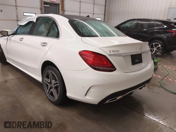2020 Mercedes-Benz C 300 with VIN W1KWF8EB8LR582243, listed as a IAAI auction lot 41353781 with 22,015 mi miles and . Bid and sale history available at DreamBid. Image 3.