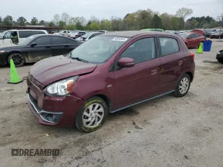 2018 Mitsubishi Mirage SE with VIN ML32A4HJ2JH006222, listed as a Copart auction lot 50504845 with 66,379 mi miles and Salvage title. Bid and sale history available at DreamBid. Image 1.