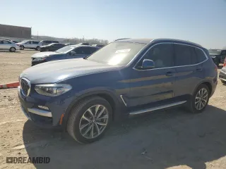 2018 BMW X3 xDrive30i with VIN 5UXTR9C53JLD73193, listed as a Copart auction lot 46855995 with 50,205 mi miles and Salvage Title. Bid and sale history available at carsss.com. Image 1.