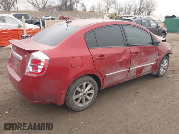 2011 Nissan Sentra SR with VIN 3N1AB6AP1BL678391, listed as a IAAI auction lot 41722828 with 119,268 mi miles and . Bid and sale history available at DreamBid. Image 4.