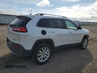 2016 Jeep Cherokee Limited with VIN 1C4PJMDB2GW279666, listed as a Copart auction lot 53341855 with 124,288 mi miles and Salvage title. Bid and sale history available at DreamBid. Image 3.