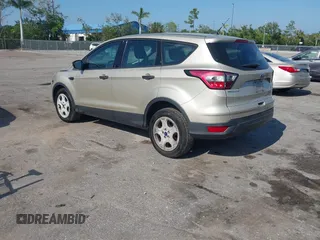 2018 Ford Escape S with VIN 1FMCU0F73JUA27916, listed as a IAAI auction lot 42057296 with 116,968 mi miles. Bid and sale history available at carsss.com. Image 3.