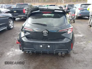 2021 Toyota Corolla Hatchback SE with VIN JTNB4MBE0M3138036, listed as a IAAI auction lot 41476375 with 1 mi miles. Bid and sale history available at carsss.com. Image 16.