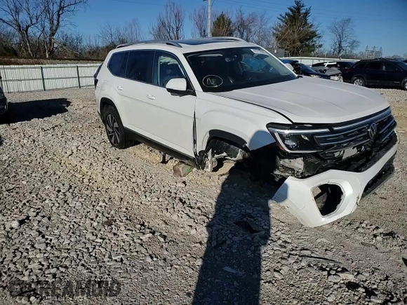 2024 Volkswagen Atlas SEL z VIN 1V2BR2CAXRC503592, wystawiony jako Copart lot #47212905 z przebiegiem 25 148 mil mil oraz Szkoda całkowita • Salvage title. Historia ofert i sprzedaży dostępna na DreamBid. Obrazek 10.